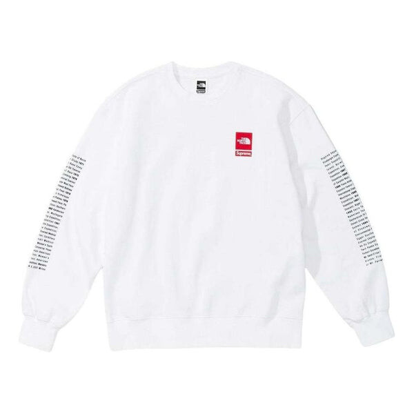 Свитер x the north face crewneck 'white red' Supreme, белый
Свитер x the north face crewneck 'white red' Supreme, белый
