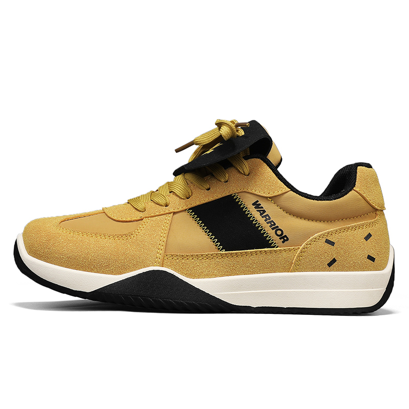 Легкие, дышащие, амортизирующие, низкие, повседневные кроссовки для бега для мужчин WARRIOR, Yellow Black
Легкие, дышащие, амортизирующие, низкие, повседневные кроссовки для бега для мужчин WARRIOR, Yellow Black