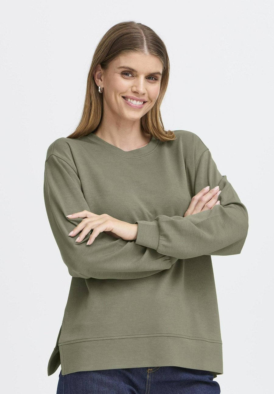 Толстовка Fransa Sweatshirt, Dusty Olive/Olive
Толстовка Fransa Sweatshirt, Dusty Olive/Olive