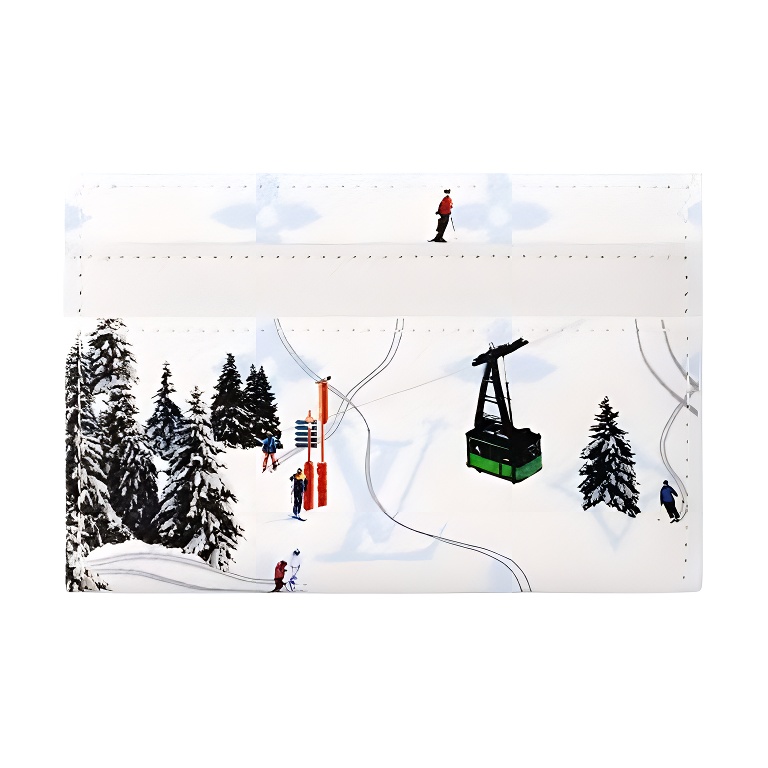 LOUIS VUITTON Двойной чехол для лыжных карт белый
LOUIS VUITTON Двойной чехол для лыжных карт белый