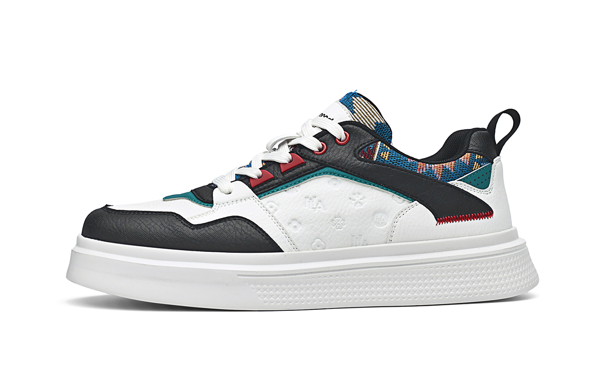 HLA Низкие скейтерские кроссовки мужские бело-черные, цвет White Black
HLA Низкие скейтерские кроссовки мужские бело-черные, цвет White Black