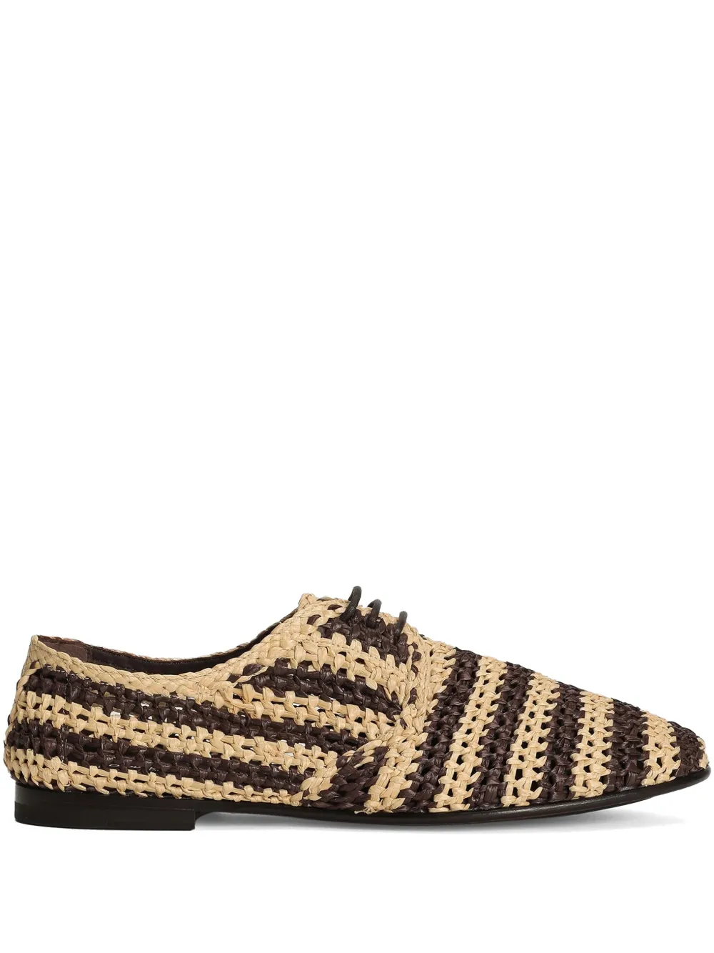 Плетеные туфли дерби DOLCE & GABBANA, коричневый
Плетеные туфли дерби DOLCE & GABBANA, коричневый