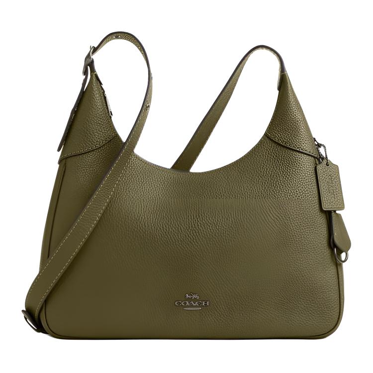 COACH Кожаная сумка кроссбоди через плечо большая женская оливкового цвета
COACH Кожаная сумка кроссбоди через плечо большая женская оливкового цвета