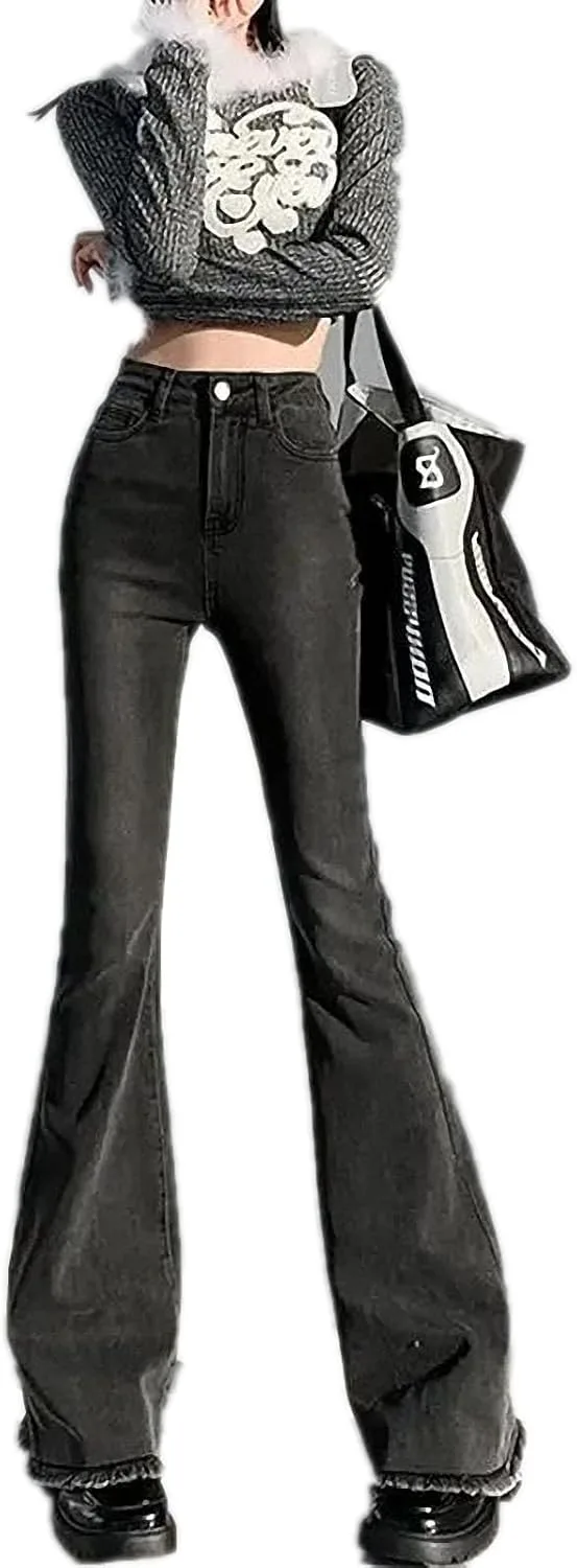 Dawery женские джинсы flare plus slim high waist bell bottoms high stretch серые
Dawery женские джинсы flare plus slim high waist bell bottoms high stretch серые