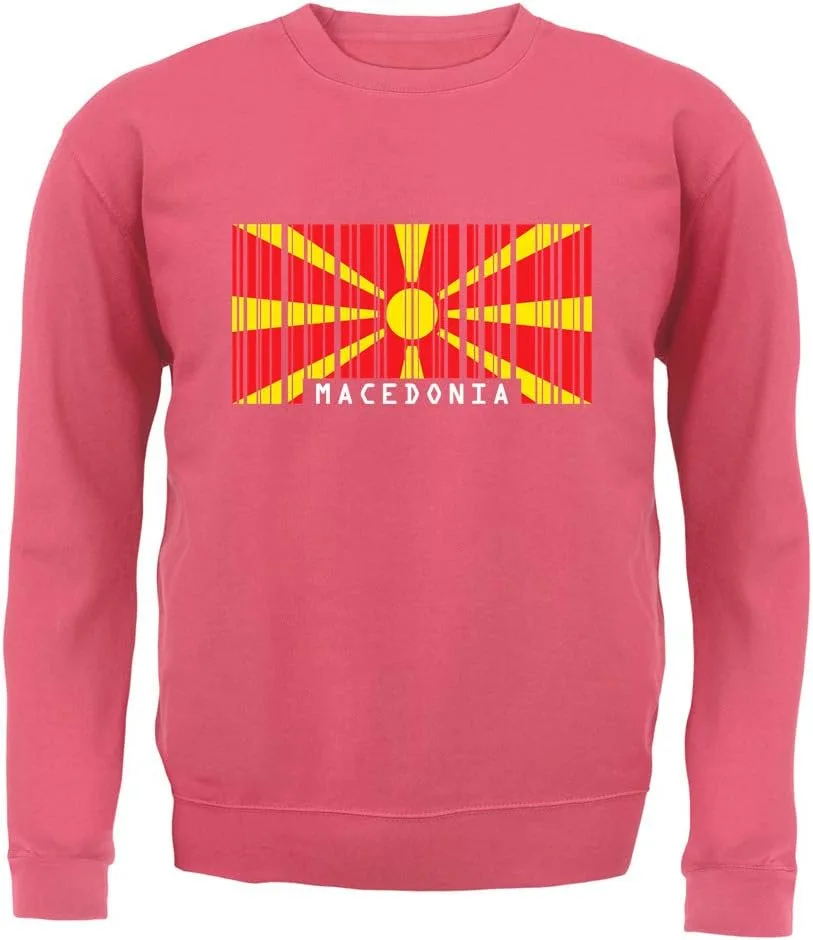 Свитшот Unisex Dressdown Macedonia Barcode Style Flag
Свитшот Unisex Dressdown Macedonia Barcode Style Flag