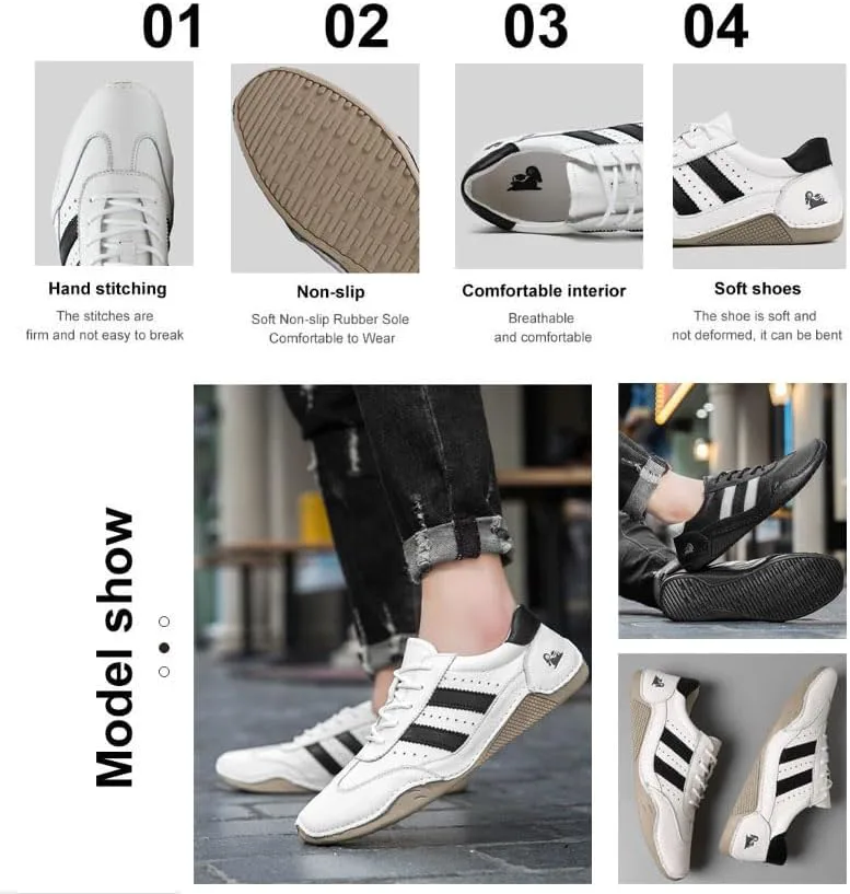 Мужские кроссовки Cubicbee с шнуровкой из ПУ-кожи, комфортные низкие кеды, повседневные дышащие модные кроссовки с плоской подошвой, противоскользящие, для пары, черный
Мужские кроссовки Cubicbee с шнуровкой из ПУ-кожи, комфортные низкие кеды, повседневные дышащие модные кроссовки с плоской подошвой, противоскользящие, для пары, черный