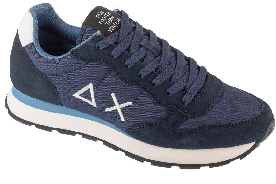 Кроссовки Sun68 модель Tom однотонные синего цвета
Кроссовки Sun68 модель Tom однотонные синего цвета