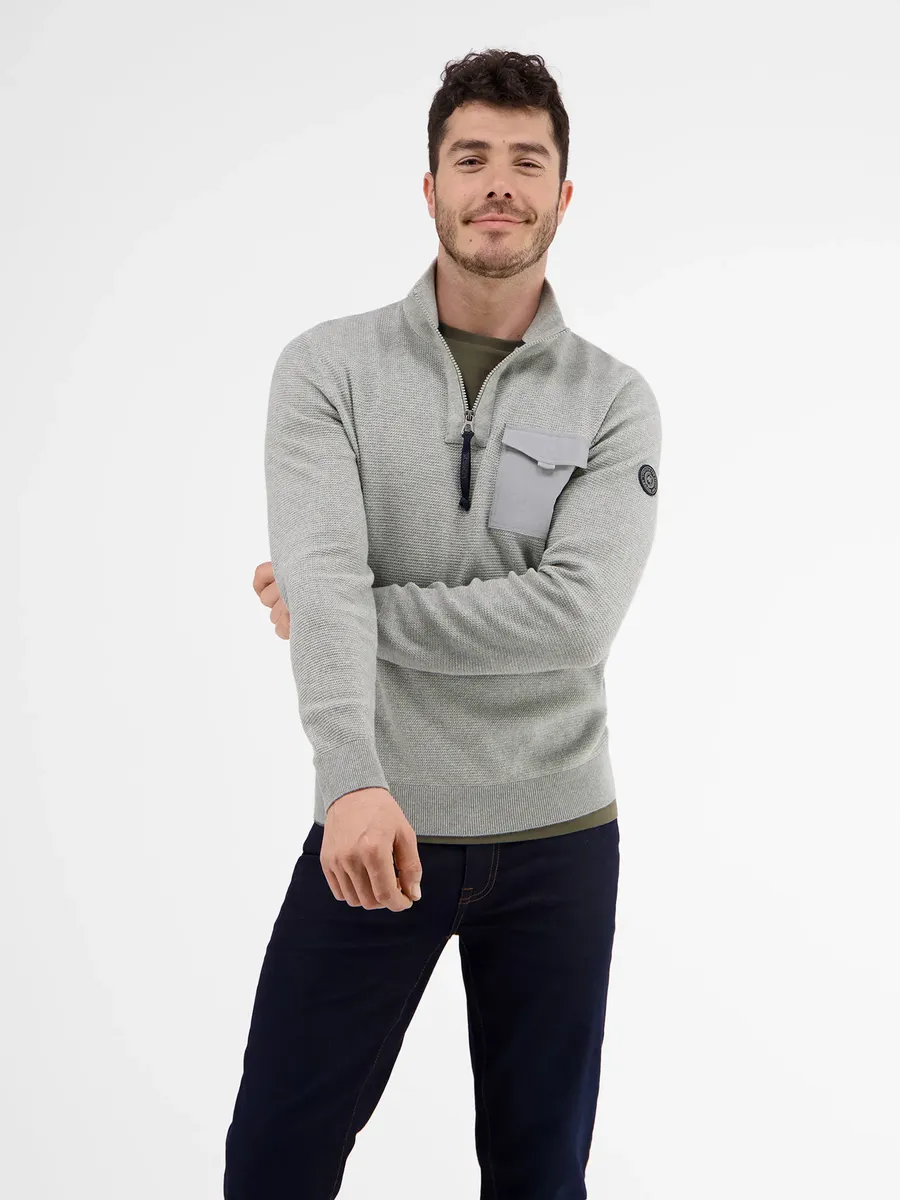 Вязаный свитер LERROS "Вязаный тройник LERROS в прочном виде", серый
Вязаный свитер LERROS "Вязаный тройник LERROS в прочном виде", серый