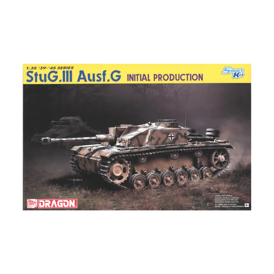 StuG.III Ausf.G — первое производство, Dragon Models - '39 to '45 Series - Germany (1:35)
StuG.III Ausf.G — первое производство, Dragon Models - '39 to '45 Series - Germany (1:35)