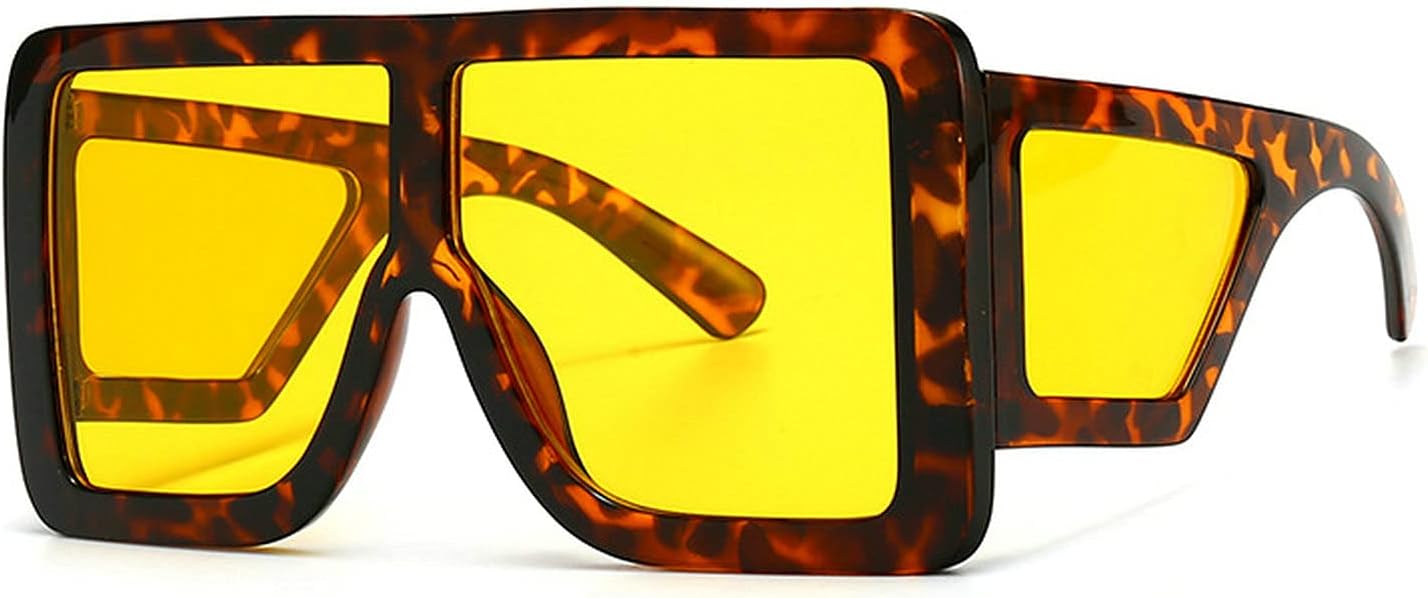 Солнцезащитные очки COTIA Oversize Square Shield для мужчин и женщин, винтажные, с плоской верхней частью, цельные, с зеркальными линзами, в большой оправе, полнокадровые, Leopard Yellow
Солнцезащитные очки COTIA Oversize Square Shield для мужчин и женщин, винтажные, с плоской верхней частью, цельные, с зеркальными линзами, в большой оправе, полнокадровые, Leopard Yellow