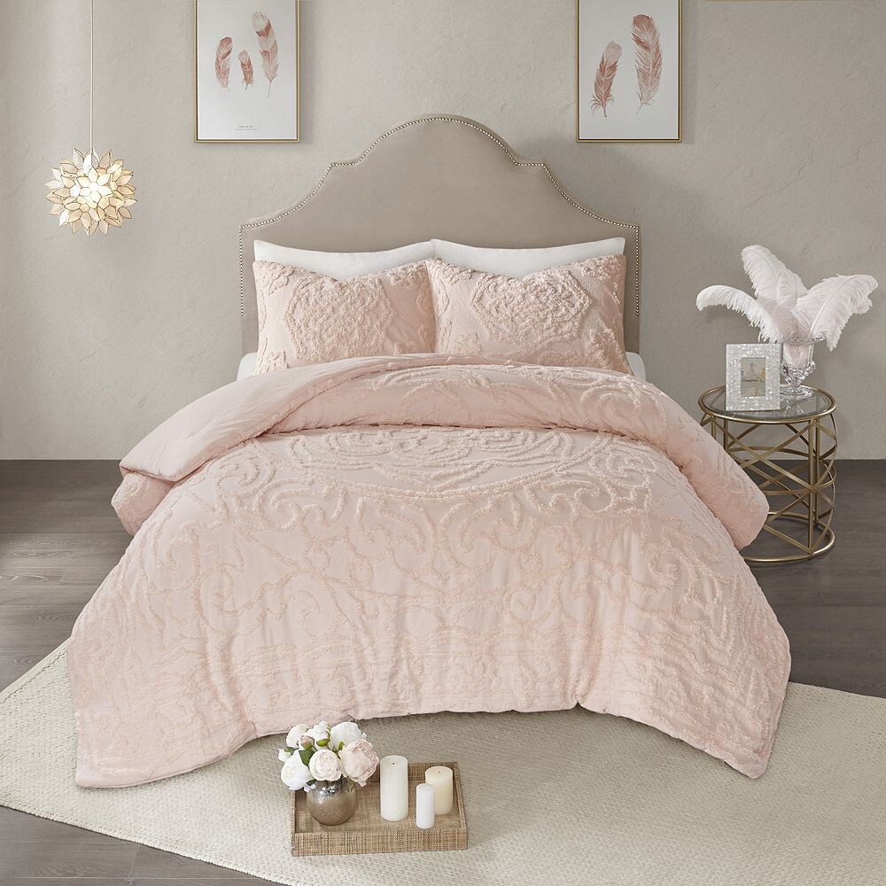 Комплект хлопкового одеяла Madison Park Virginia из 3 предметов синели с медальоном, цвет Blush
Комплект хлопкового одеяла Madison Park Virginia из 3 предметов синели с медальоном, цвет Blush