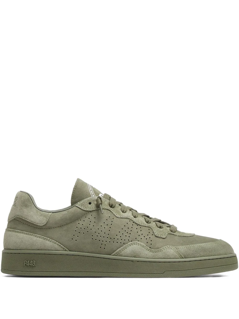 Перфорированные кроссовки P447, зеленый 
Перфорированные кроссовки P447, зеленый