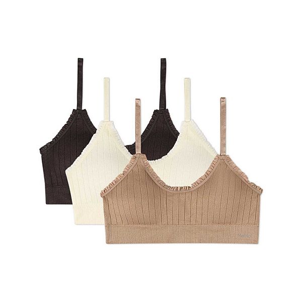 Женский комплект из 3 бесшовных бюстгальтеров с рюшами Memoi, Chocolate Egret Taupe
Женский комплект из 3 бесшовных бюстгальтеров с рюшами Memoi, Chocolate Egret Taupe