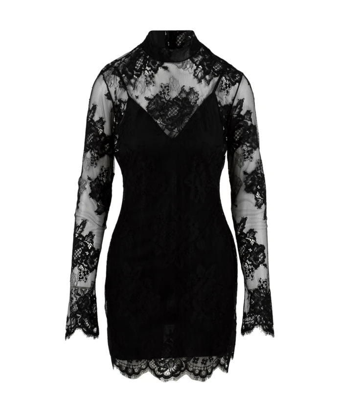 Кружевное платье-футляр Aniye By, черный
Кружевное платье-футляр Aniye By, черный