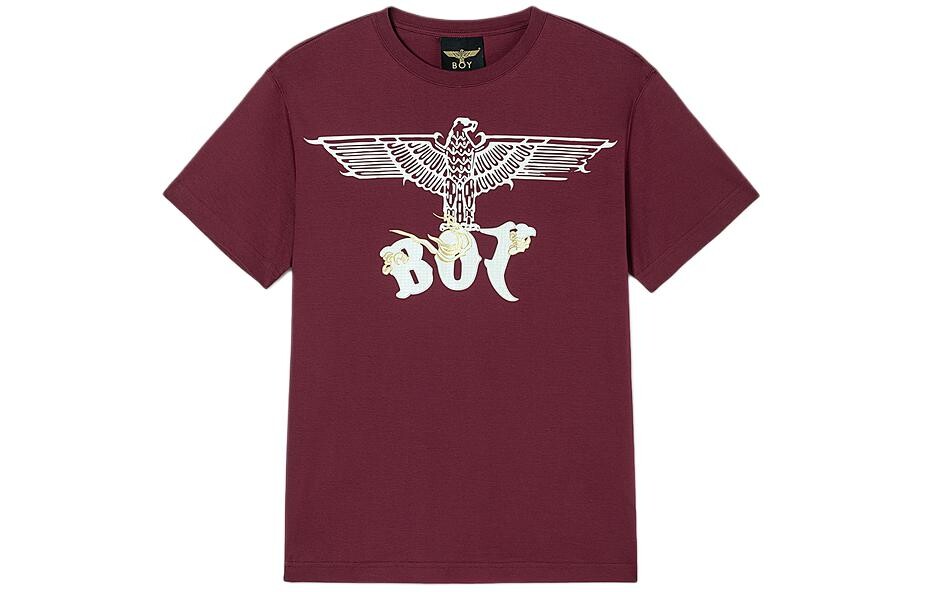 Футболка унисекс бордовая Boy London, цвет Burgundy
Футболка унисекс бордовая Boy London, цвет Burgundy