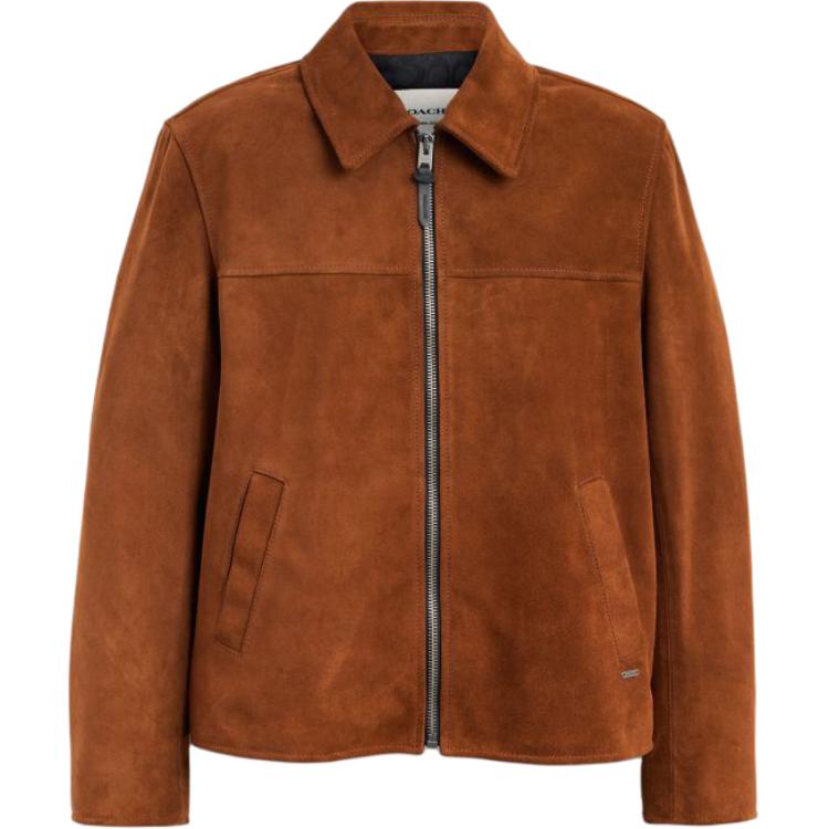 Кожаная куртка FW25 для мужчин COACH, коричневый
Кожаная куртка FW25 для мужчин COACH, коричневый