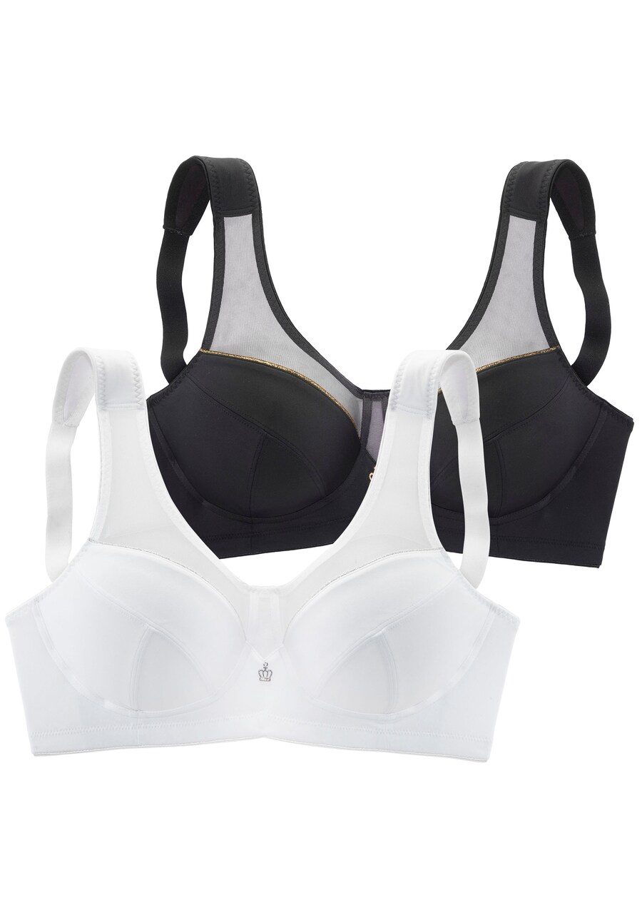 Бюстгальтер-минимайзер NUANCE, черный/белый
Бюстгальтер-минимайзер NUANCE, черный/белый