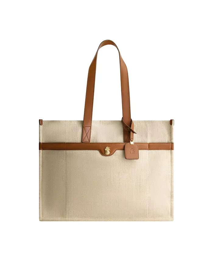 Сумка-тоут City из льна с люрексом Tommy Bahama, коричневый/бежевый
Сумка-тоут City из льна с люрексом Tommy Bahama, коричневый/бежевый