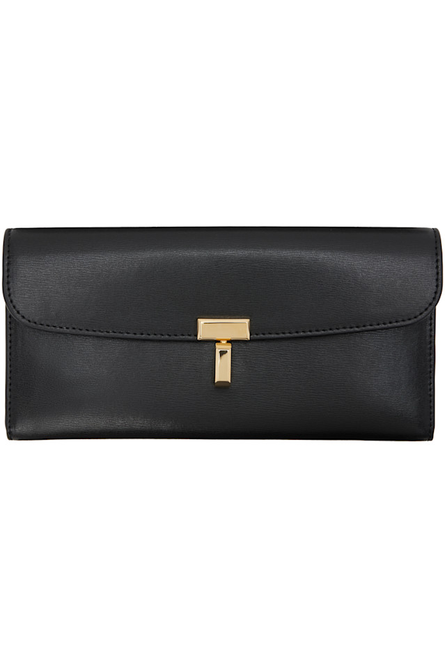 Кожаный кошелек T-Lock Toteme, черный
Кожаный кошелек T-Lock Toteme, черный