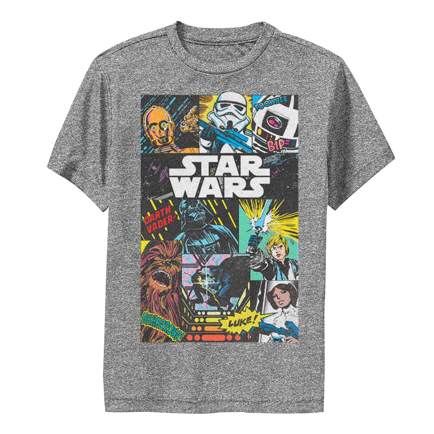 Футболка с коллажем в стиле поп-арт для мальчиков 8–20 лет, групповая фотография «Звездных войн» Licensed Character
Футболка с коллажем в стиле поп-арт для мальчиков 8–20 лет, групповая фотография «Звездных войн» Licensed Character