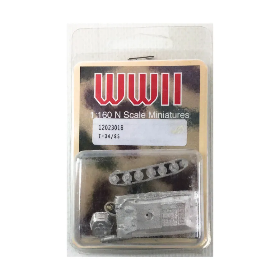 Т-34/85, WWII Miniatures (1:160)
Т-34/85, WWII Miniatures (1:160)