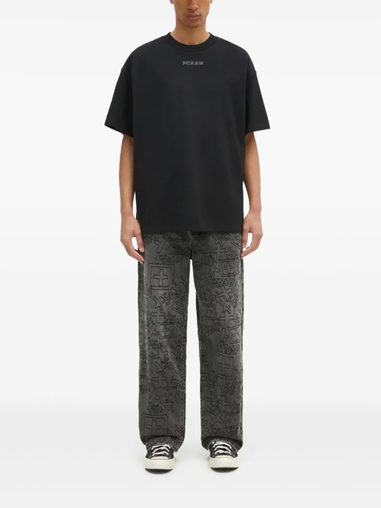 Ksubi футболка с логотипом, черный
Ksubi футболка с логотипом, черный