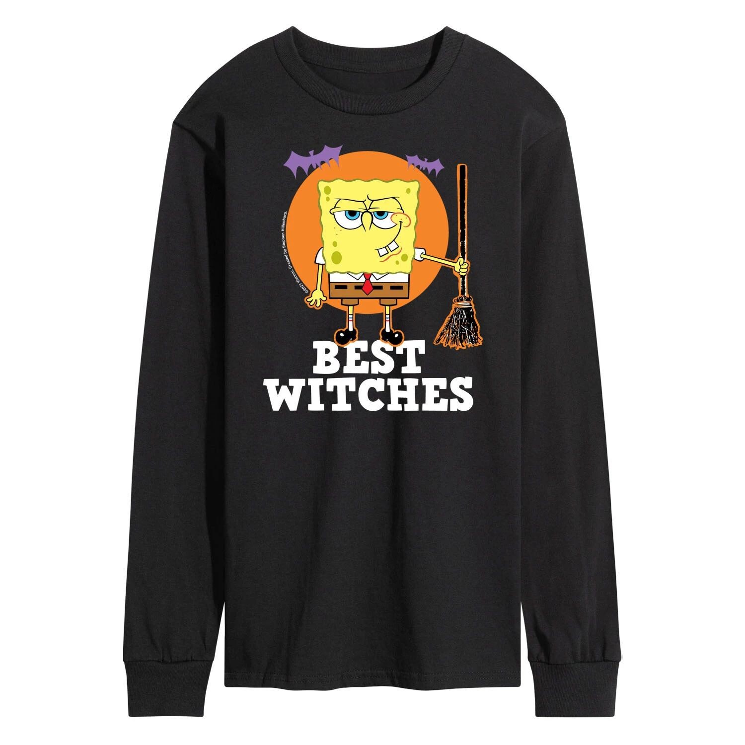 Мужская футболка с длинными рукавами Best Witches Sponge Bob SquarePants Licensed Character
Мужская футболка с длинными рукавами Best Witches Sponge Bob SquarePants Licensed Character
