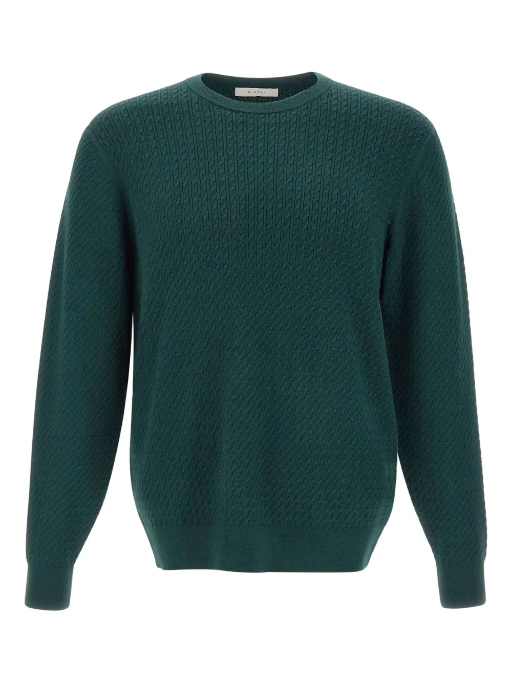Классический свитер с круглым вырезом и косами DIKTAT, зеленый
Классический свитер с круглым вырезом и косами DIKTAT, зеленый