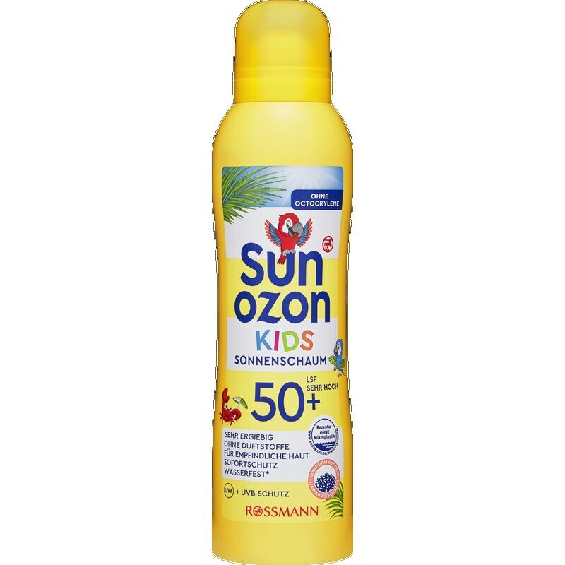 Солнцезащитная пенка SPF 50+ sunozon, 200 ml
Солнцезащитная пенка SPF 50+ sunozon, 200 ml