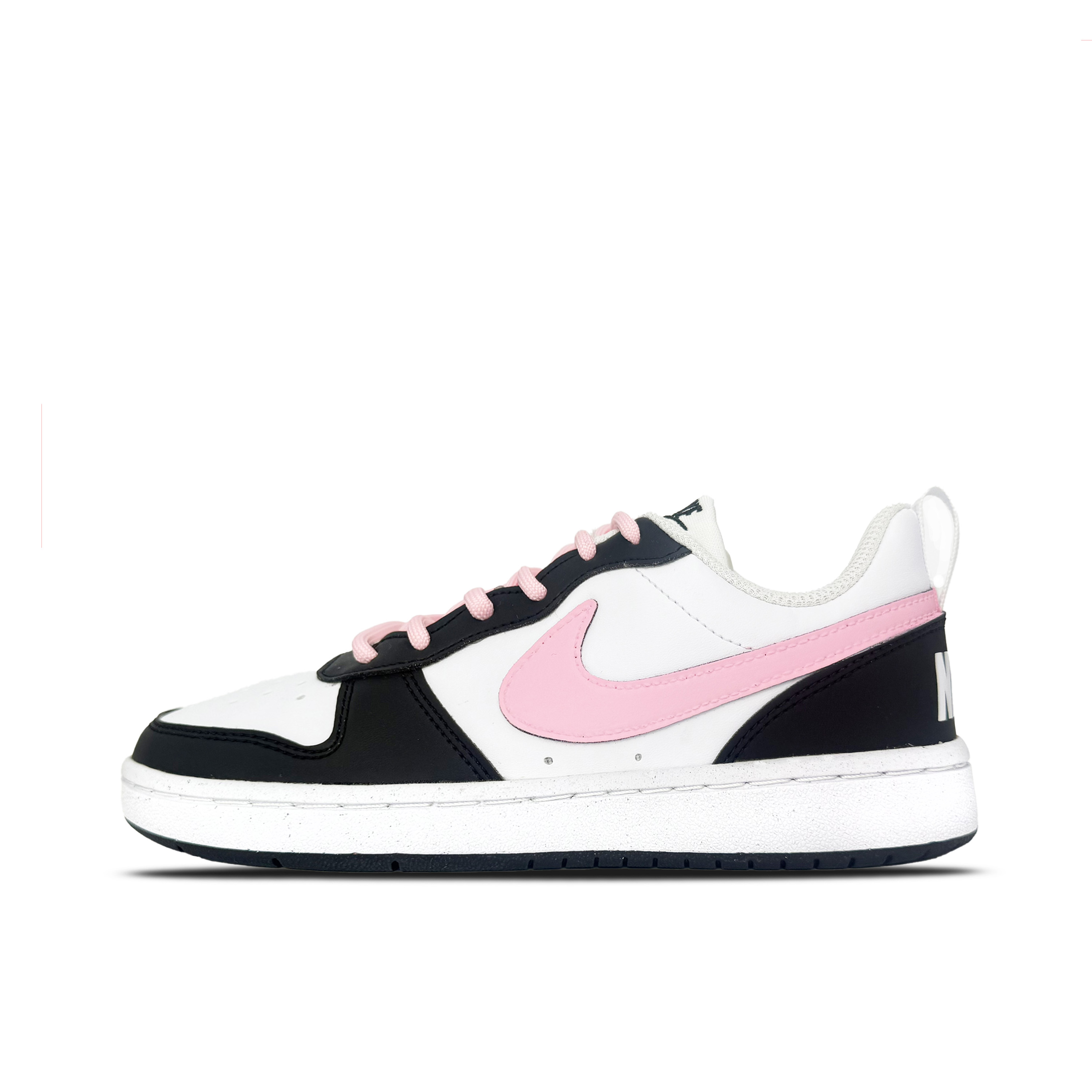 Детские кроссовки для скейтбординга Court Borough с амортизацией, износостойкие, противоскользящие, с низким верхом, для подростков Nike, черный/розовый
Детские кроссовки для скейтбординга Court Borough с амортизацией, износостойкие, противоскользящие, с низким верхом, для подростков Nike, черный/розовый