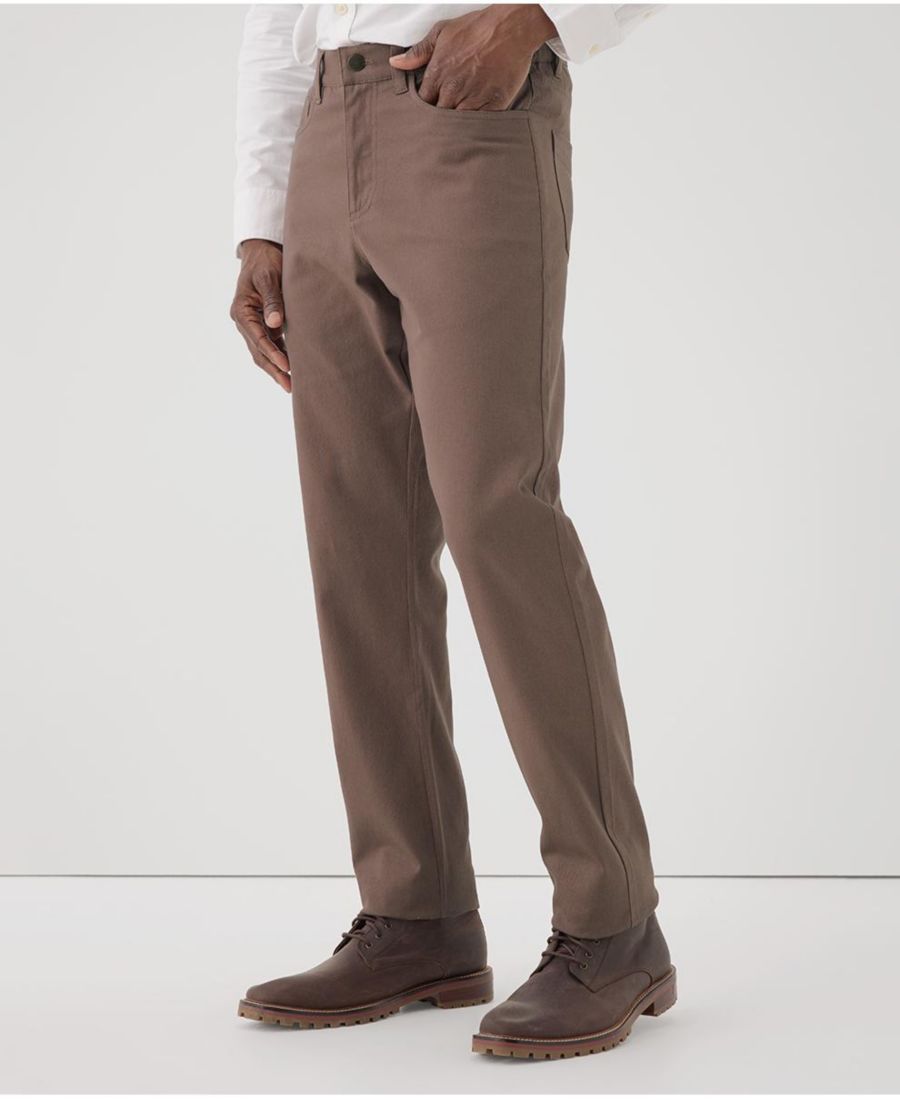 Мужские джинсы из органического хлопкового эластичного твила с пятью карманами, длина внутреннего шва 32 дюйма Pact, Deep taupe
Мужские джинсы из органического хлопкового эластичного твила с пятью карманами, длина внутреннего шва 32 дюйма Pact, Deep taupe