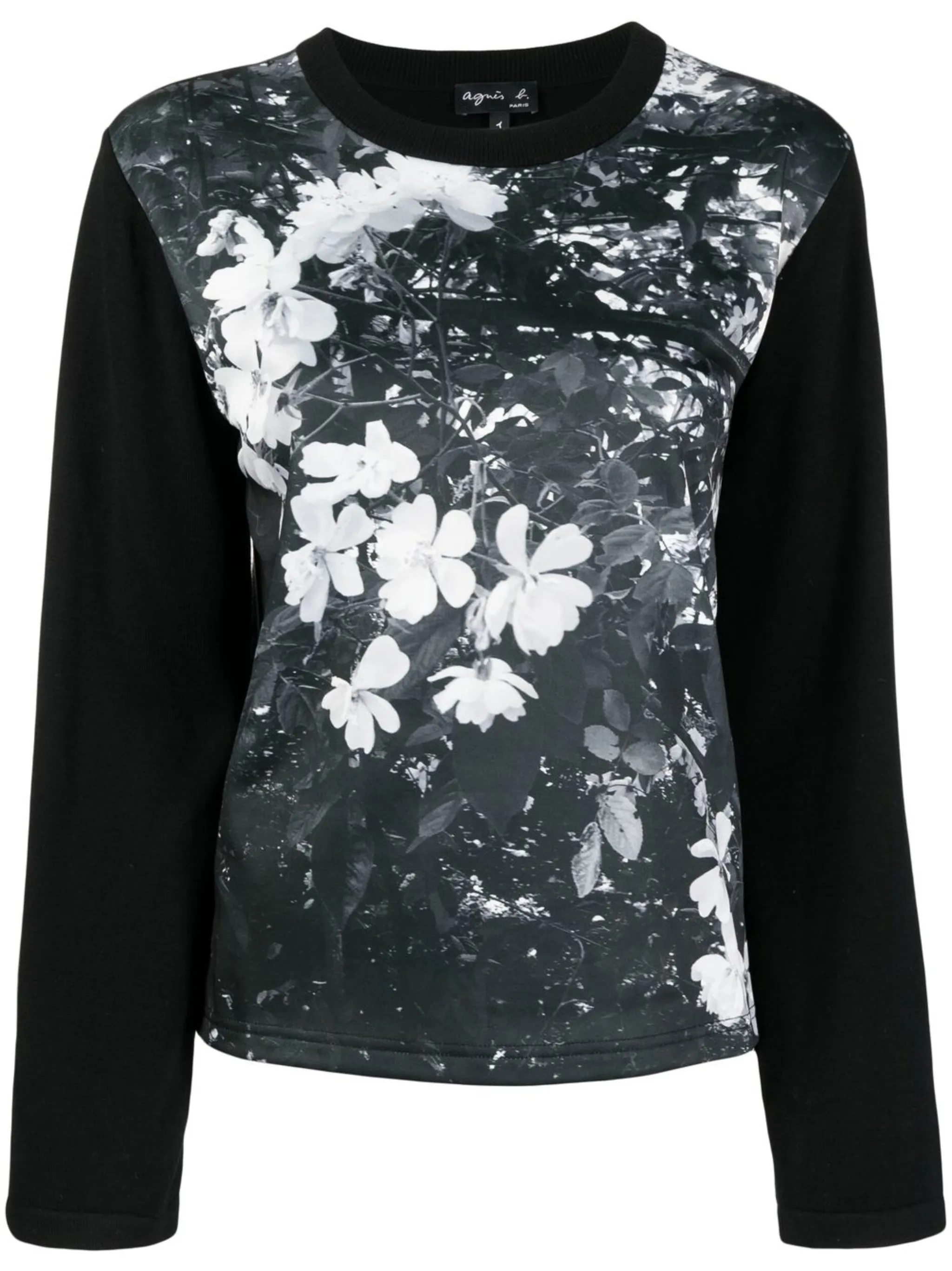 Трикотажный топ с фотопринтом Agnès B., черный
Трикотажный топ с фотопринтом Agnès B., черный