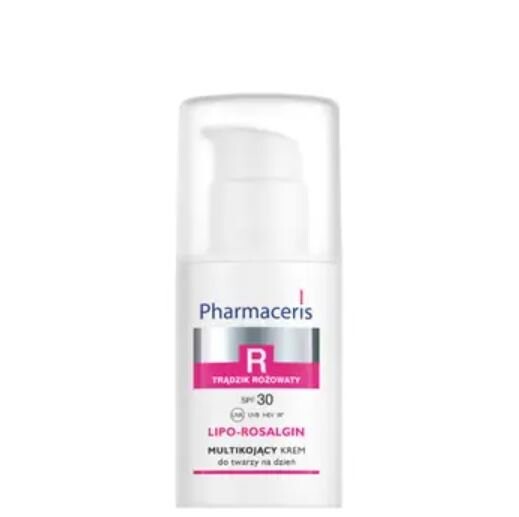 Мульти-успокаивающий дневной крем для лица, SPF 30, 30 мл Pharmaceris R Lipo-Rosalgin
Мульти-успокаивающий дневной крем для лица, SPF 30, 30 мл Pharmaceris R Lipo-Rosalgin