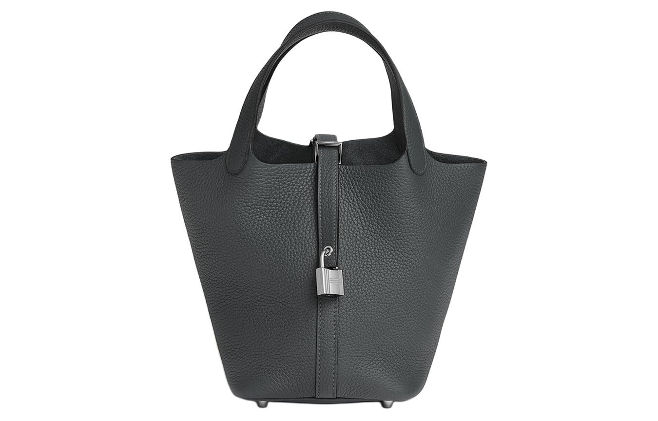 Пикотин Лок Клеменс Бычья Кожа Сумка Корзина, Ведро, Женская Сумка H0 Туманый Серый HERMES
Пикотин Лок Клеменс Бычья Кожа Сумка Корзина, Ведро, Женская Сумка H0 Туманый Серый HERMES