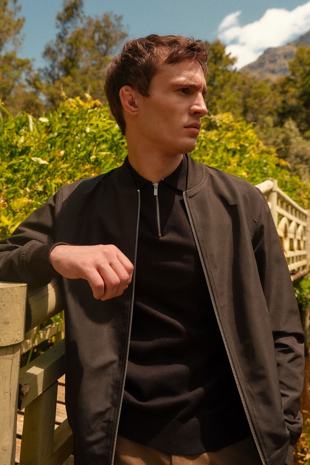 Непромокаемая куртка-бомбер Next, черный
Непромокаемая куртка-бомбер Next, черный