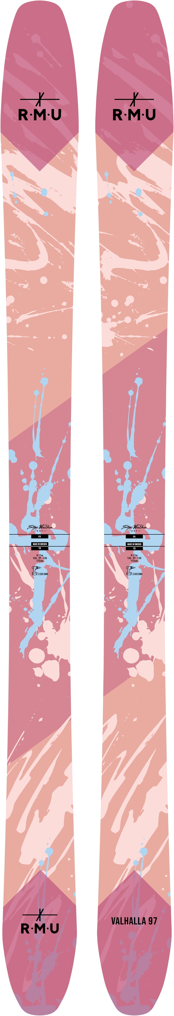 Новые женские лыжи RMU Valhalla 97 2026 года, длина 162 см
Новые женские лыжи RMU Valhalla 97 2026 года, длина 162 см