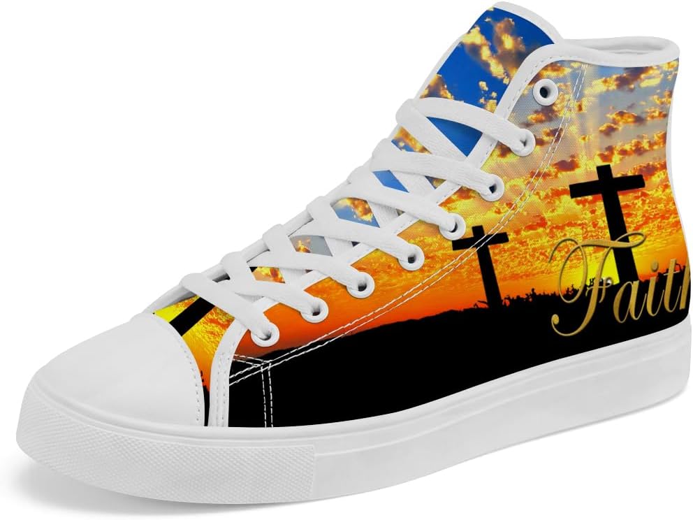 Кеды на высокой подошве chebing Faith для женщин и мужчин, Faith Over Fear, высокие кроссовки на шнуровке, повседневная обувь, синий/оранжевый
Кеды на высокой подошве chebing Faith для женщин и мужчин, Faith Over Fear, высокие кроссовки на шнуровке, повседневная обувь, синий/оранжевый