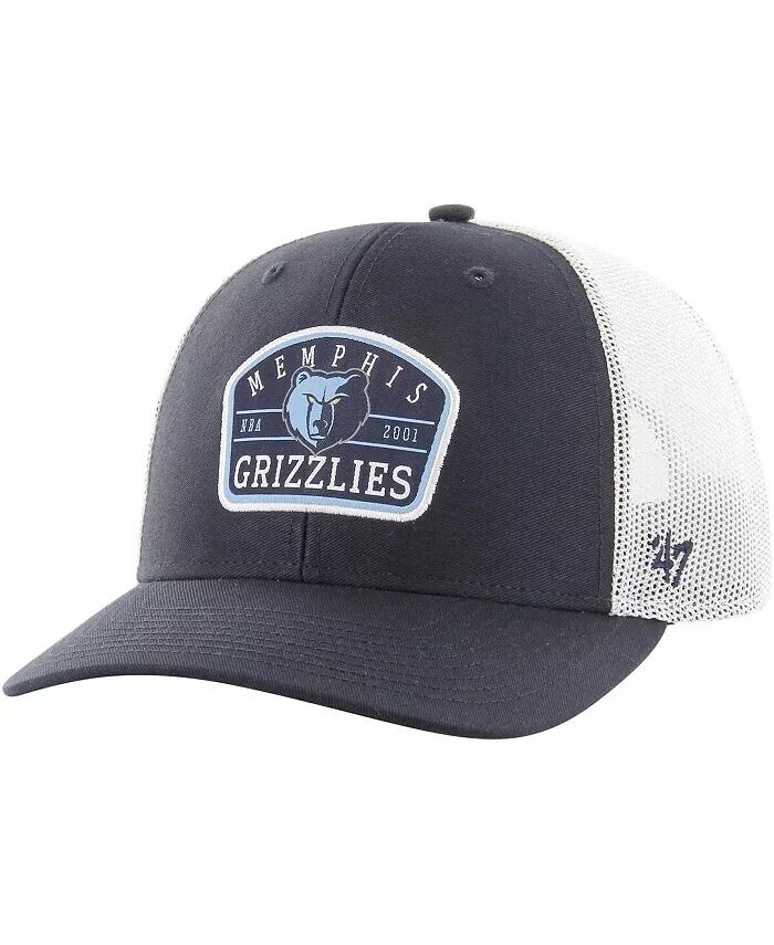 Мужская темно-синяя шапка с нашивкой Memphis Grizzlies Semi Trucker Adjustable Hat '47 Brand
Мужская темно-синяя шапка с нашивкой Memphis Grizzlies Semi Trucker Adjustable Hat '47 Brand