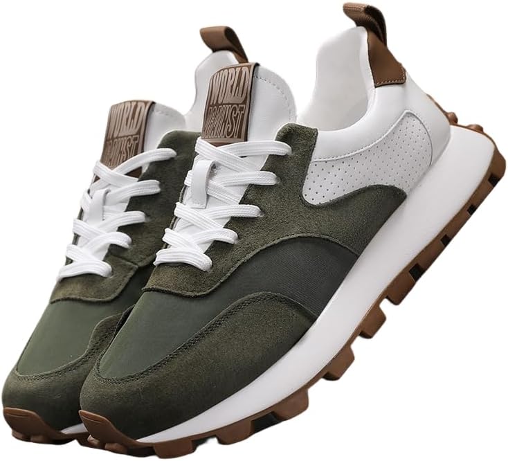 Стильные мужские спортивные кроссовки на шнуровке- яркий дизайн, удобны для активного отдыха и повседневной носки Hoalox, зеленый
Стильные мужские спортивные кроссовки на шнуровке- яркий дизайн, удобны для активного отдыха и повседневной носки Hoalox, зеленый