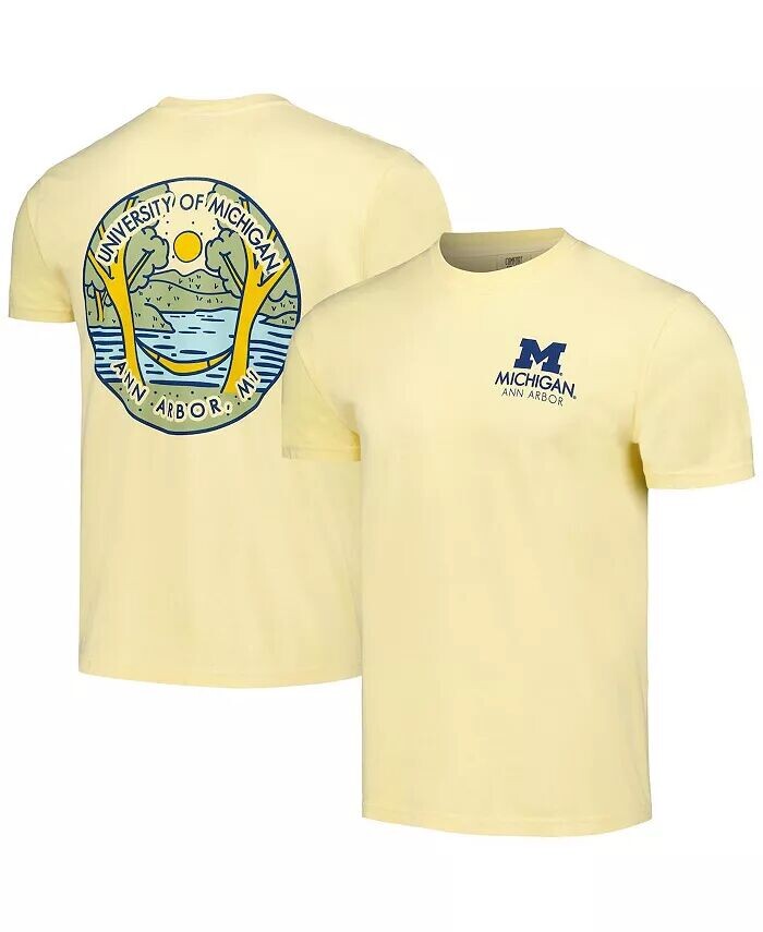 Мужская и женская золотая футболка Michigan Wolverines Scenic Comfort Colors Image One, золотой
Мужская и женская золотая футболка Michigan Wolverines Scenic Comfort Colors Image One, золотой