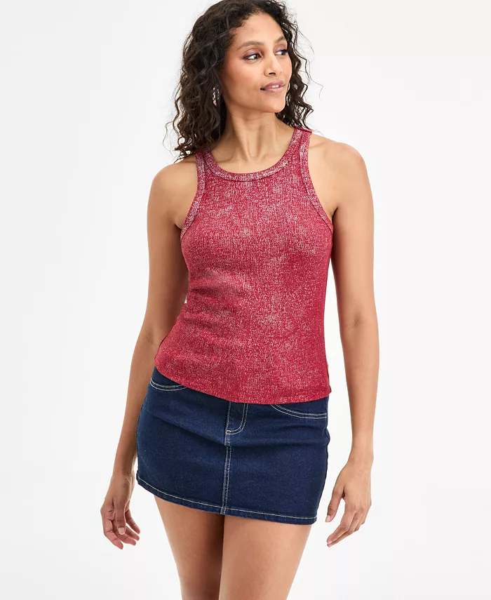 Женская майка с круглым вырезом и фольгой Bar III, красный
Женская майка с круглым вырезом и фольгой Bar III, красный