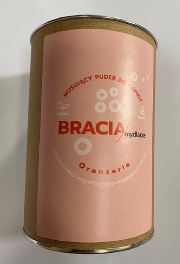 Порошок для ванн Oranżeria, банка 300 г Bracia Mydlarze
Порошок для ванн Oranżeria, банка 300 г Bracia Mydlarze