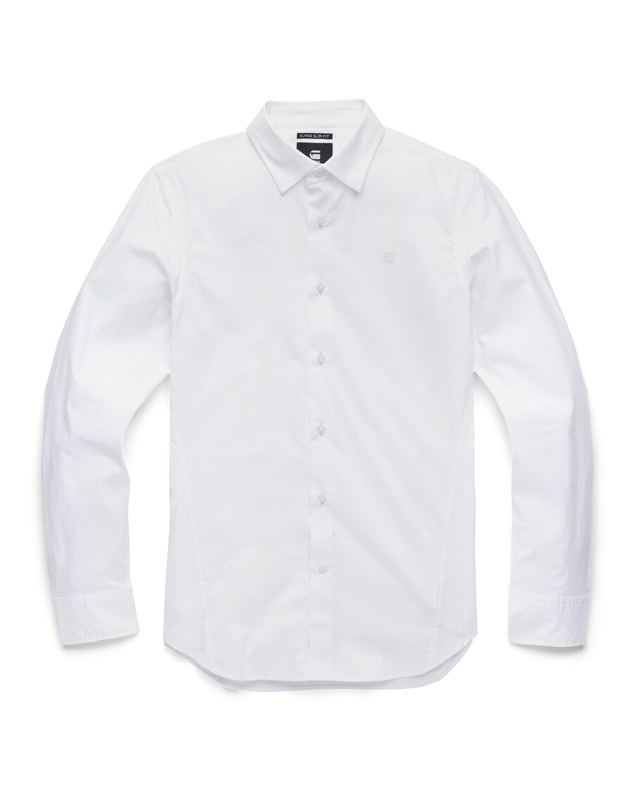 Рубашка Super Slim Fit на пуговицах G-STAR Dressed Super Slim, белый
Рубашка Super Slim Fit на пуговицах G-STAR Dressed Super Slim, белый