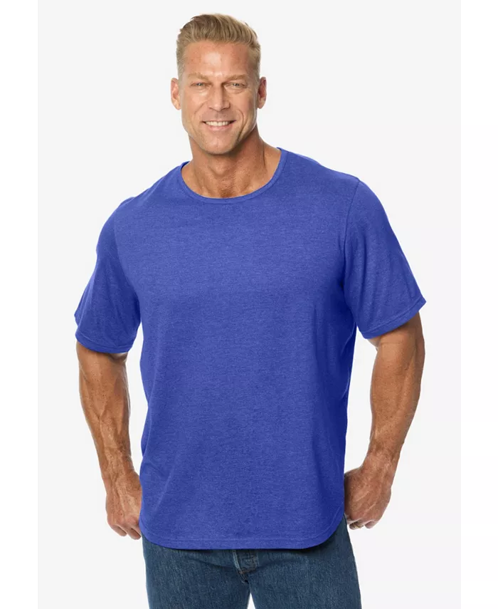 Мужская серебристая охлаждающая водолазка KingSize, синий
Мужская серебристая охлаждающая водолазка KingSize, синий