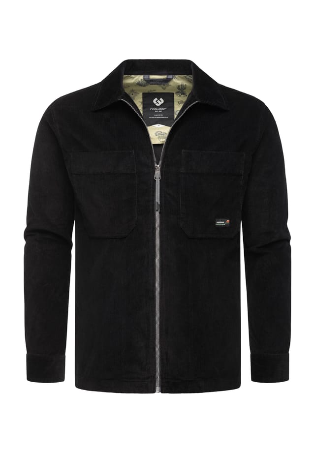 Рубашка из вельвета с длинными рукавами Ragwear, черный
Рубашка из вельвета с длинными рукавами Ragwear, черный