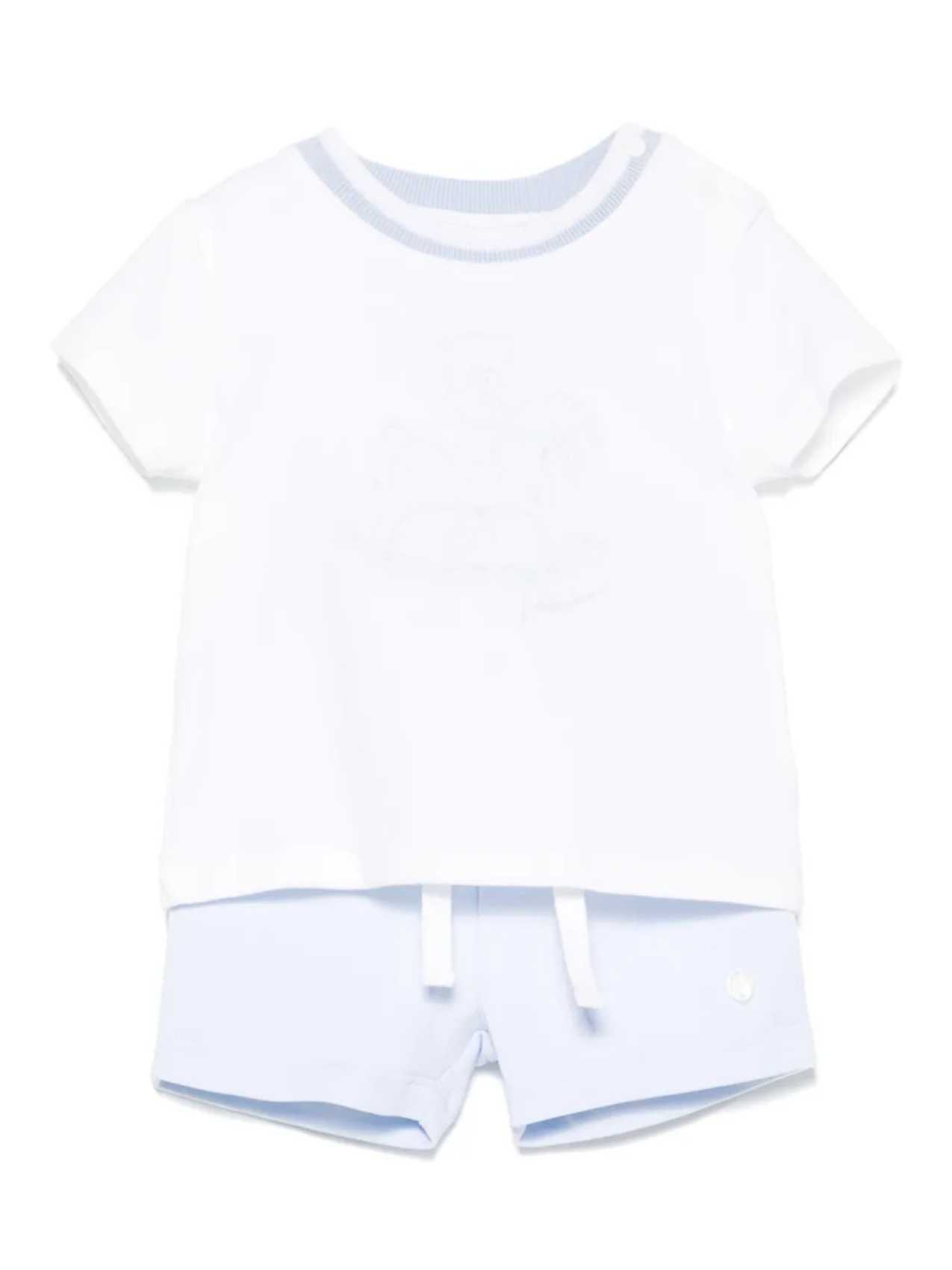 Комплект из топа и шорт с вышивкой Patachou, белый
Комплект из топа и шорт с вышивкой Patachou, белый