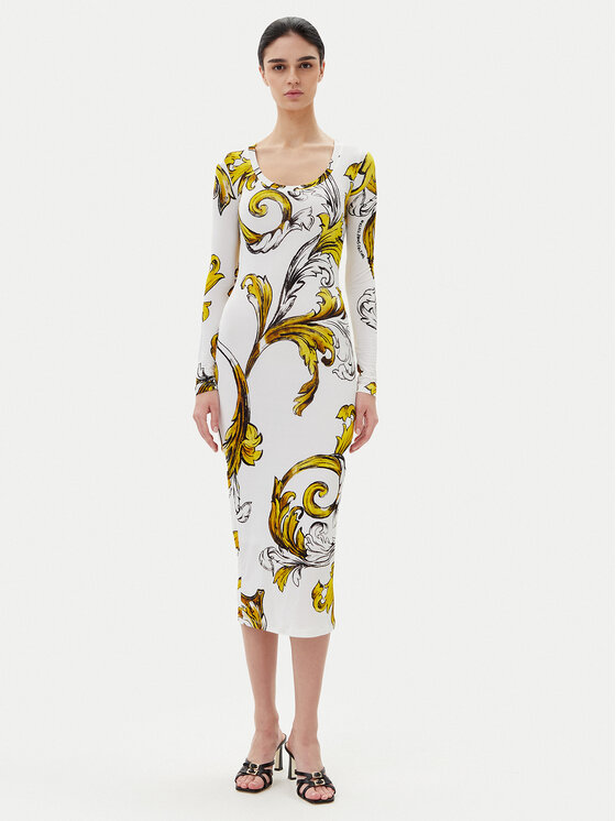 Платье на каждый день стандартный крой 78HAO920 JS471 Versace Jeans Couture, белый
Платье на каждый день стандартный крой 78HAO920 JS471 Versace Jeans Couture, белый