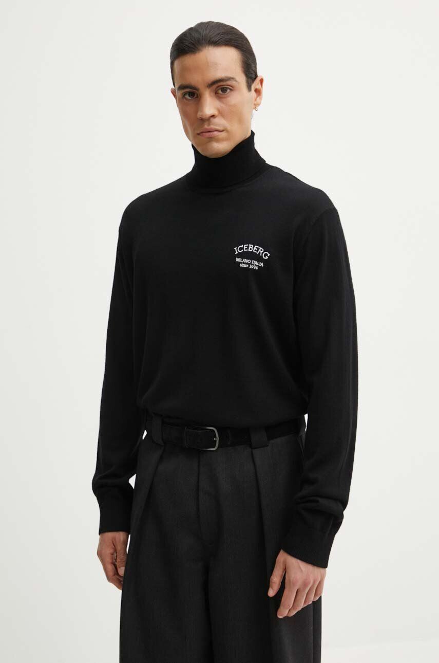 Шерстяной свитер Iceberg, черный
Шерстяной свитер Iceberg, черный