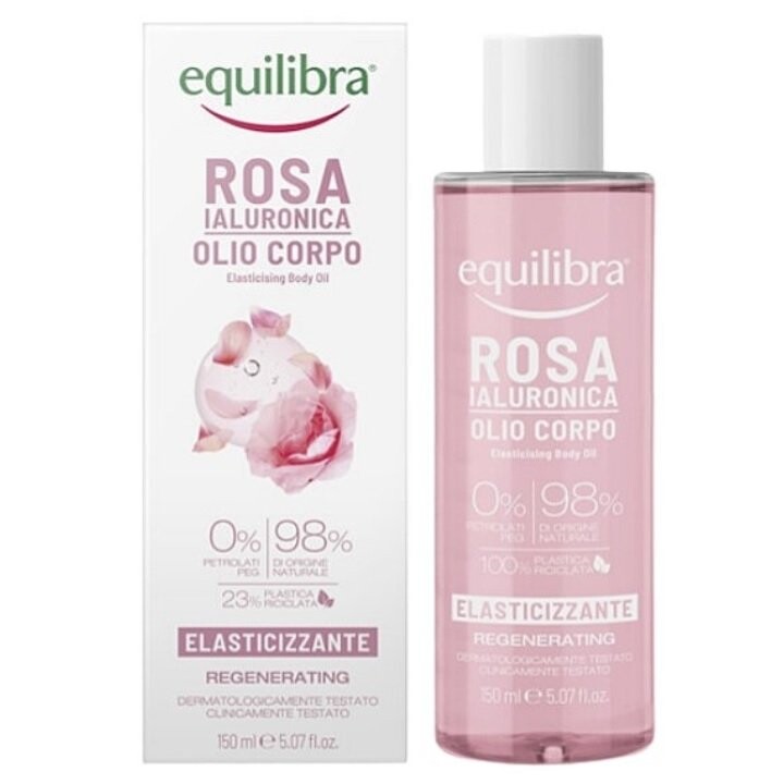 Equilibra, Масло для тела Rosa Rose с гиалуроновой кислотой 150мл
Equilibra, Масло для тела Rosa Rose с гиалуроновой кислотой 150мл