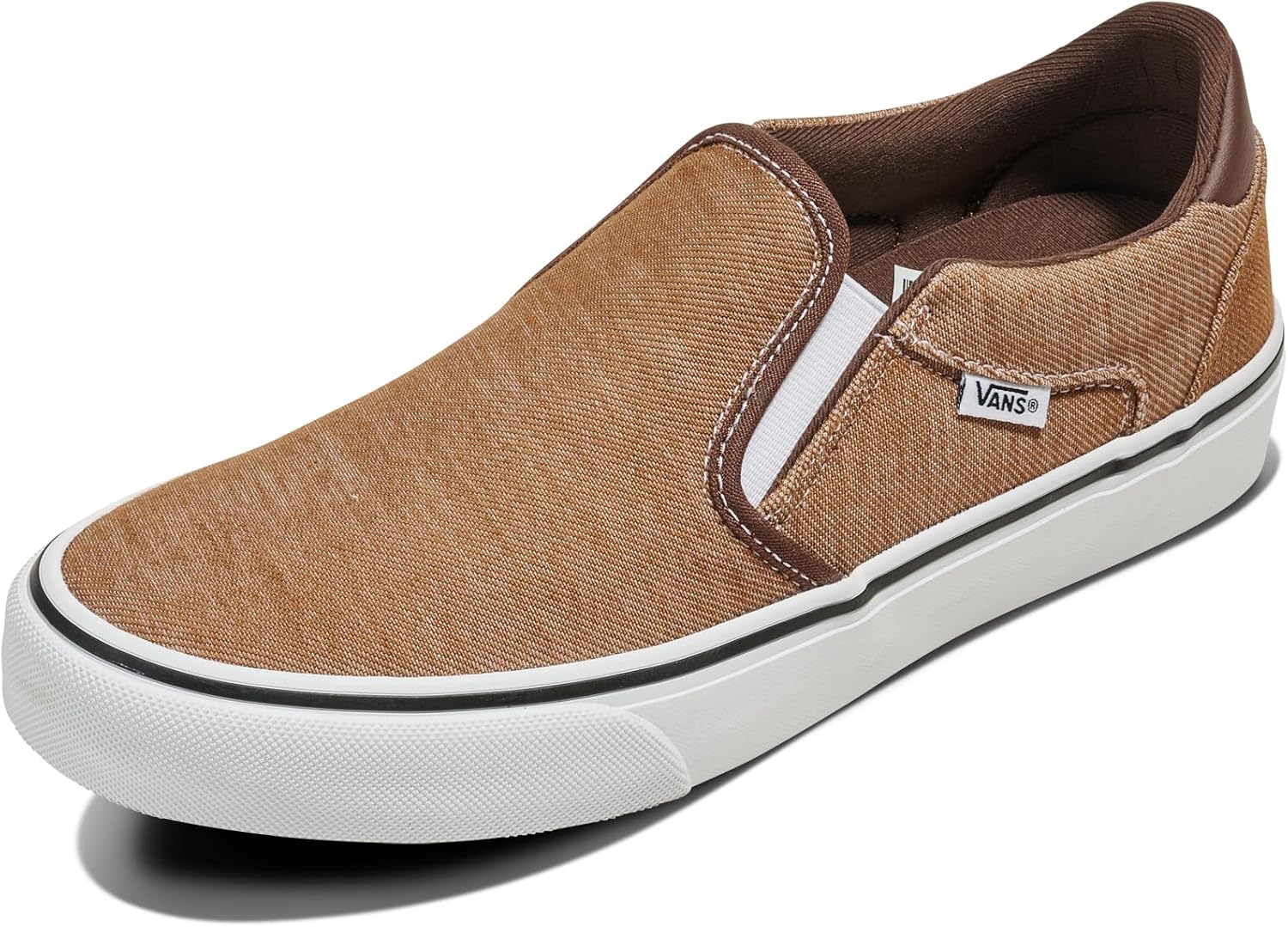 Мужские слипоны Vans Asher Deluxe, Удобные кроссовки для моды, прогулок и повседневной носки, Washed Chipmunk
Мужские слипоны Vans Asher Deluxe, Удобные кроссовки для моды, прогулок и повседневной носки, Washed Chipmunk